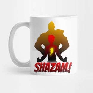Shazam Gradient Silhouette Mug